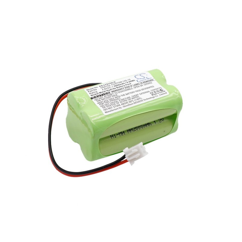 Batterie pour Lithonia D-AA650BX4 (2000 mAh/9.6 Wh, 4.8 V)