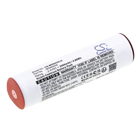 Batterie pour Saft 2 Krmt 23/43 (2000 mAh/4.8 Wh, 2.4 V)