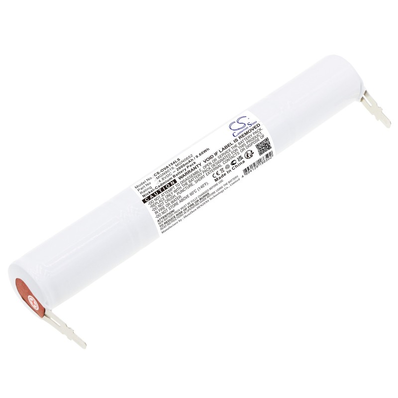 Batterie pour BAES B168/415 (2000 mAh/9.6 Wh, 4.8 V)