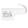 Batterie pour Philips 40000009 (4000 mAh/14.4 Wh, 3.6 V)