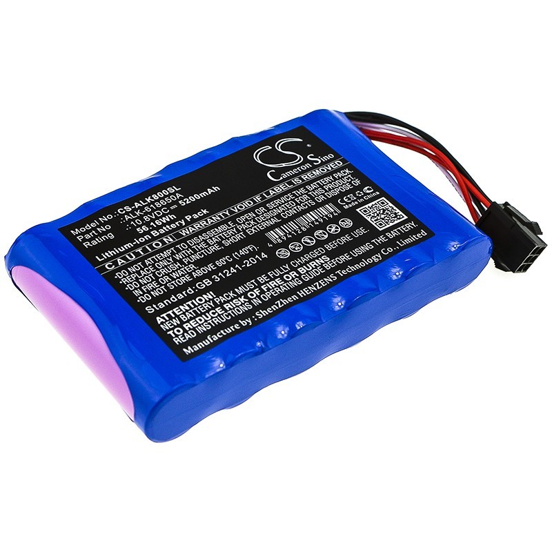 Batterie pour Eloik HH-88 (5200 mAh/56.16 Wh, 10.8 V)