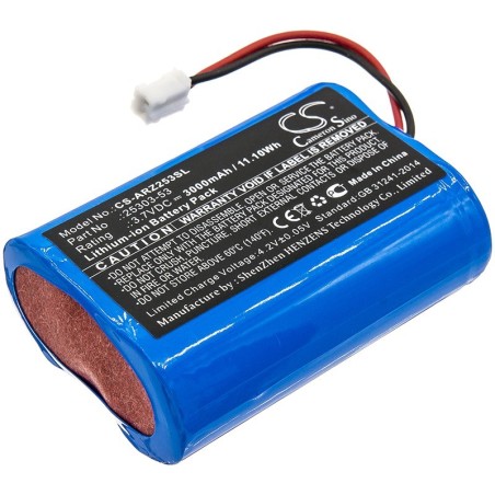 Batterie pour Argos 25303-53 (3000 mAh/11.1 Wh, 3.7 V)