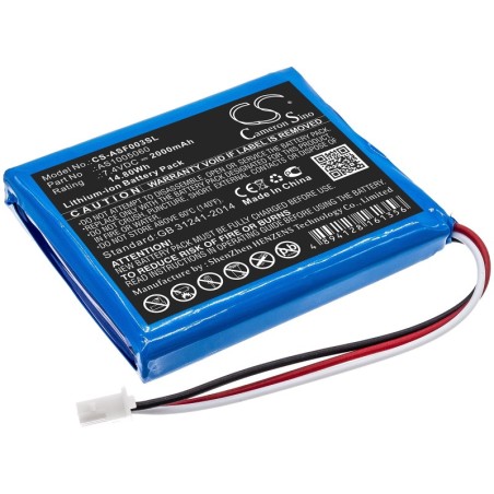 Batterie pour ALPSAT AS1005060 (2000 mAh/14.8 Wh, 7.4 V)