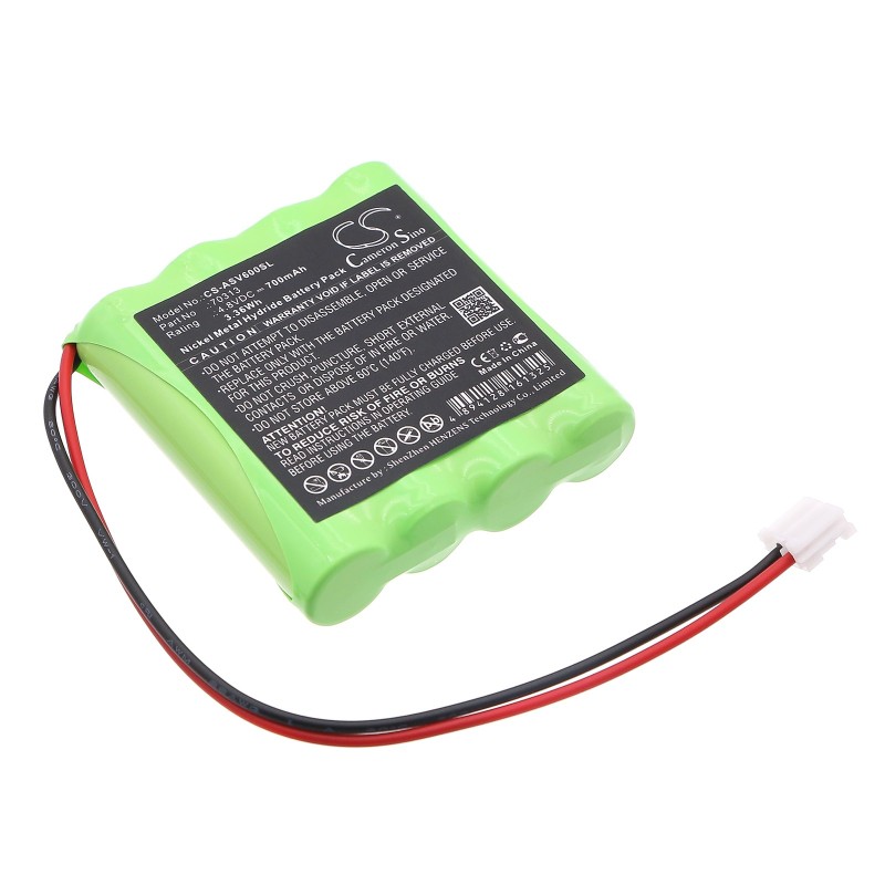 Batterie pour AstralPool VX 13T (700 mAh/3.36 Wh, 4.8 V)