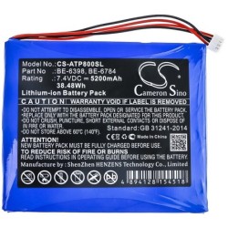 Batterie pour Aetep AT850 (5200 mAh/38.48 Wh, 7.4 V)