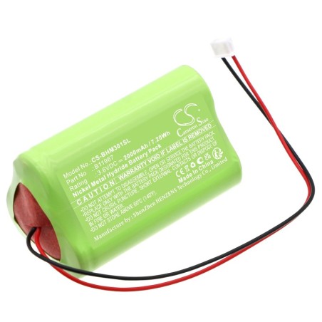 Batterie pour Bacharach B11967 (2000 mAh/7.2 Wh, 3.6 V)