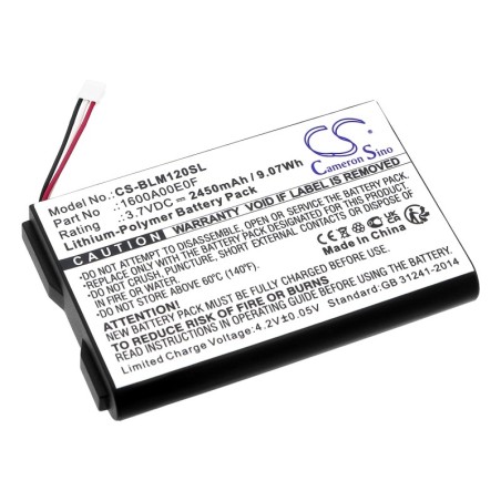 Batterie pour Bosch 1 600 A00 E0F (2450 mAh/9.07 Wh, 3.7 V)