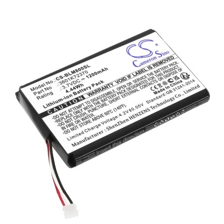 Batterie pour Bosch GLM80 (1200 mAh/4.44 Wh, 3.7 V)