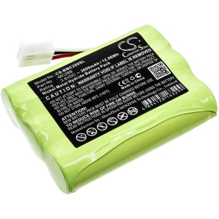 Batterie pour Beamex MC4 (3600 mAh/12.96 Wh, 3.6 V)