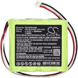 Batterie pour Chatillon DFS2-R (2000 mAh/9.6 Wh, 4.8 V)