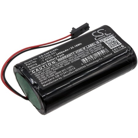 Batterie pour ComSonics 101610-DF (3400 mAh/25.16 Wh, 7.4 V)