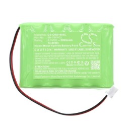 Batterie pour Cedar CD-100M (2000 mAh/12 Wh, 6 V)
