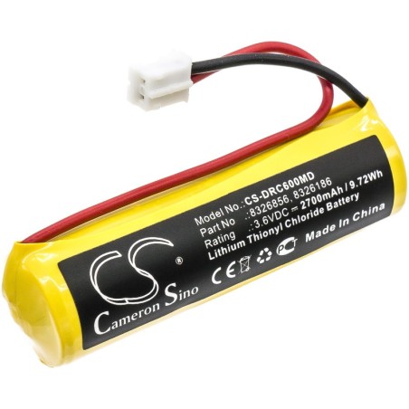 Batterie pour Drager PAC 6000 (2700 mAh/9.72 Wh, 3.6 V)