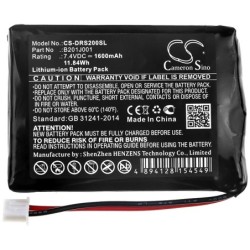 Batterie pour Deviser B201J001 (1600 mAh/11.84 Wh, 7.4 V)