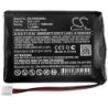 Batterie pour Deviser DS2000C (1600 mAh/11.84 Wh, 7.4 V)