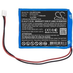 Batterie pour Deviser DS2100A (1700 mAh/18.87 Wh, 11.1 V)