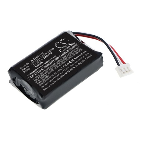 Batterie pour EXFO GP-2277 (2400 mAh/8.88 Wh, 3.7 V)