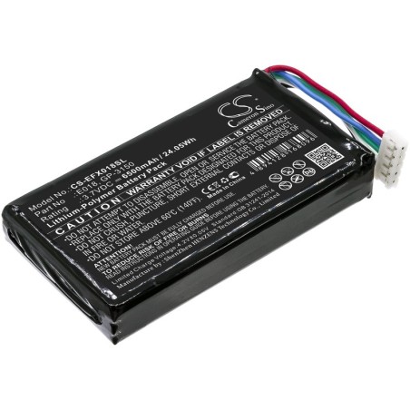 Batterie pour EXFO E018 (6500 mAh/24.05 Wh, 3.7 V)