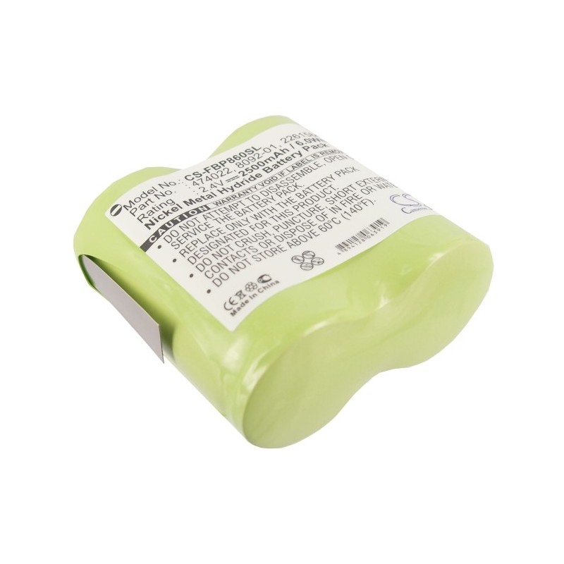 Batterie pour Fluke Continuous Operations (2500 mAh/6 Wh, 2.4 V)