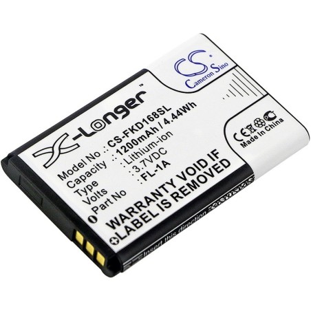 Batterie pour Teltonika GH5200 (1200 mAh/4.44 Wh, 3.7 V)