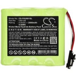 Batterie pour Fluke U80159 (2000 mAh/9.6 Wh, 4.8 V)
