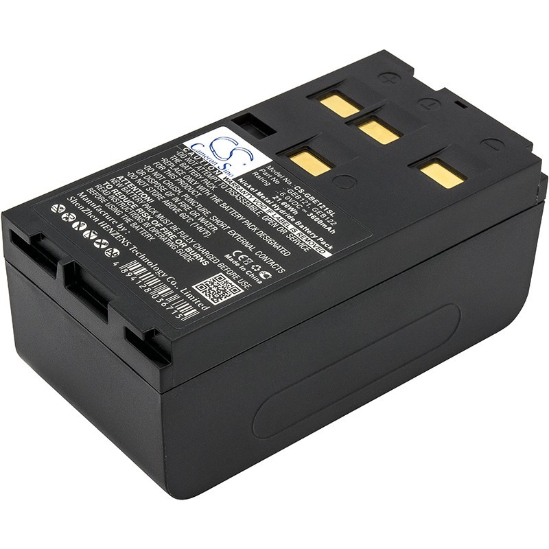 Batterie pour Leica SR530 GPS (3600 mAh/21.6 Wh, 6 V)