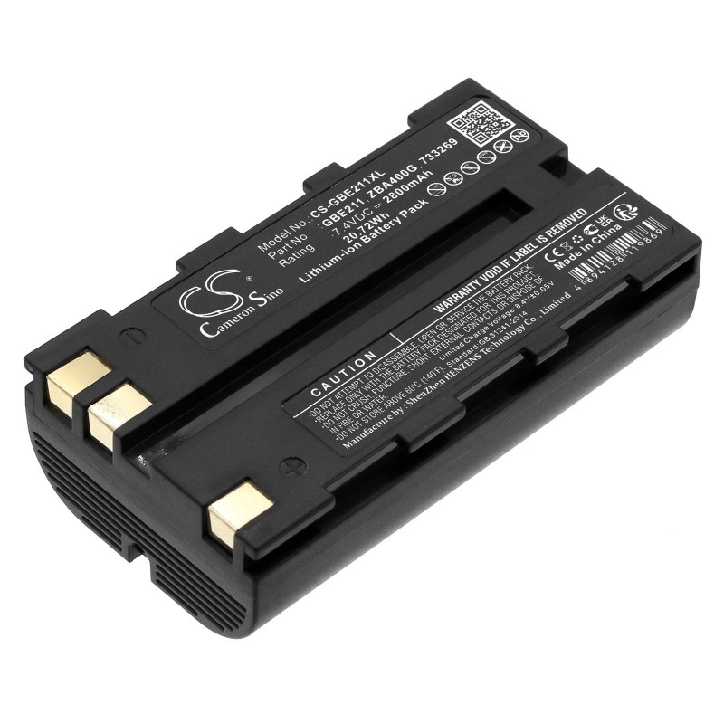 Batterie pour Leica 733270 (2800 mAh/20.72 Wh, 7.4 V)