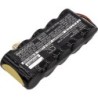 Batterie pour GE PT878 (3000 mAh/18 Wh, 6 V)