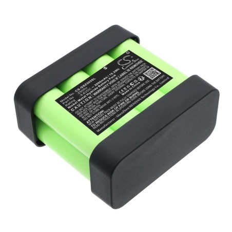 Batterie pour Gossen Z505U (2000 mAh/19.2 Wh, 9.6 V)