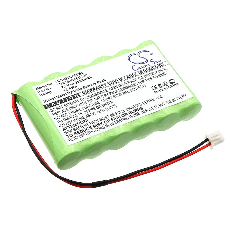 Batterie pour Graetz TC850B (2000 mAh/14.4 Wh, 7.2 V)