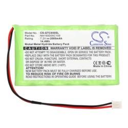 Batterie pour Graetz TC850B (2000 mAh/14.4 Wh, 7.2 V)