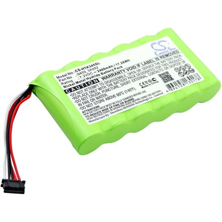 Batterie pour Hioki 3455 (2400 mAh/17.28 Wh, 7.2 V)