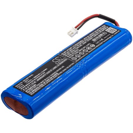 Batterie pour Hazet 29011 (2500 mAh/12 Wh, 4.8 V)
