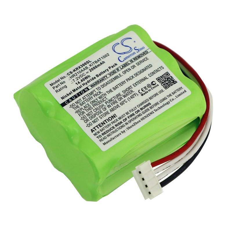 Batterie pour KORG PA3X (2000 mAh/14.4 Wh, 7.2 V)