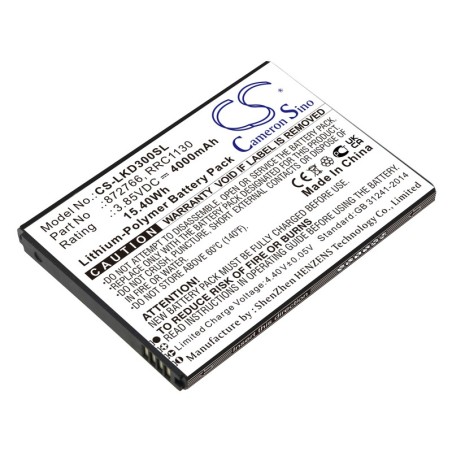 Batterie pour Lowenstein Scala (4000 mAh/15.4 Wh, 3.85 V)