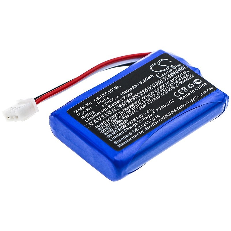 Batterie pour Labotect PA-L2 (1800 mAh/6.66 Wh, 3.7 V)