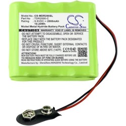 Batterie pour Megger TDR2000-C (2000 mAh/19.2 Wh, 9.6 V)