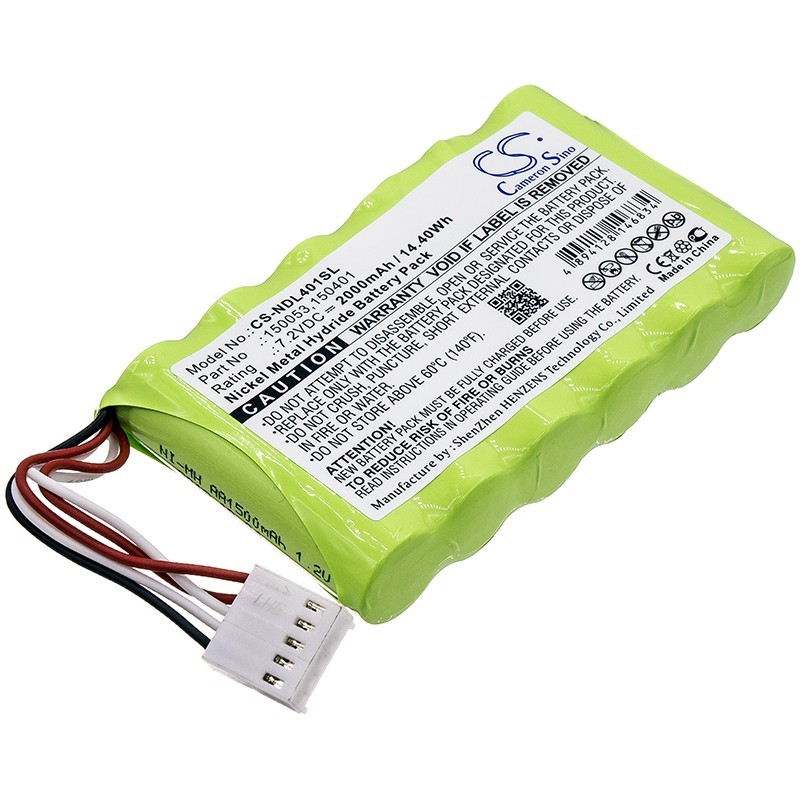 Batterie pour Ideal 150401 (2000 mAh/14.4 Wh, 7.2 V)