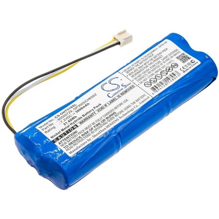 Batterie pour Ohaus Defender 5000 bench scale (3000 mAh/21.6 Wh, 7.2 V)