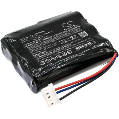 Batterie pour Olympus 38-BAT (3400 mAh/36.72 Wh, 10.8 V)