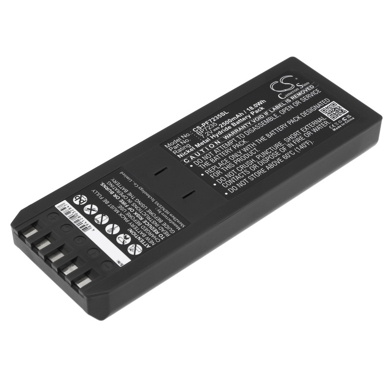 Batterie pour Fluke Impulse 6000D (2500 mAh/18 Wh, 7.2 V)