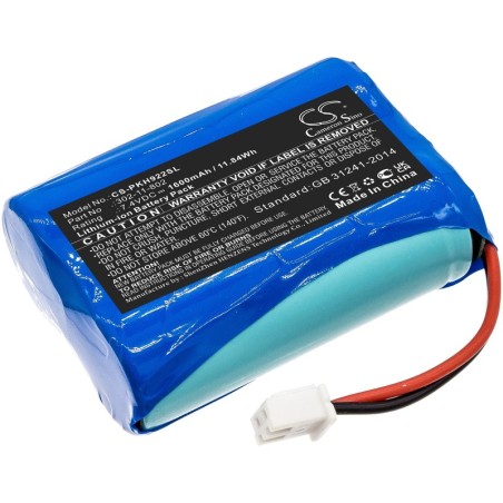 Batterie pour Peaktech DVB-S2 (1600 mAh/11.84 Wh, 7.4 V)