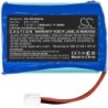 Batterie pour Peaktech DVB-C (1600 mAh/11.84 Wh, 7.4 V)