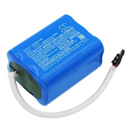 Batterie pour QED Environmental Systems (3800 mAh/27.36 Wh, 7.2 V)