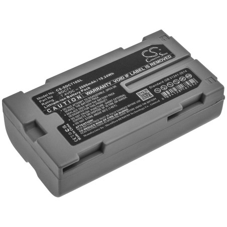 Batterie pour Topcon RC-5 (2600 mAh/19.24 Wh, 7.4 V)