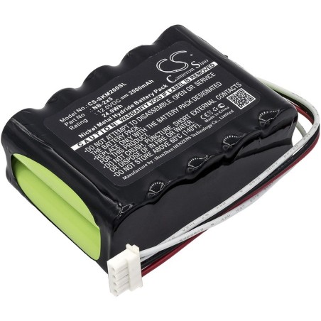 Batterie pour Emitor Satlook Micro HD (2000 mAh/24 Wh, 12 V)