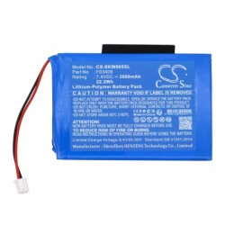 Batterie pour Satlink ws-6905 only SE Version (3000 mAh/22.2 Wh, 7.4 V)