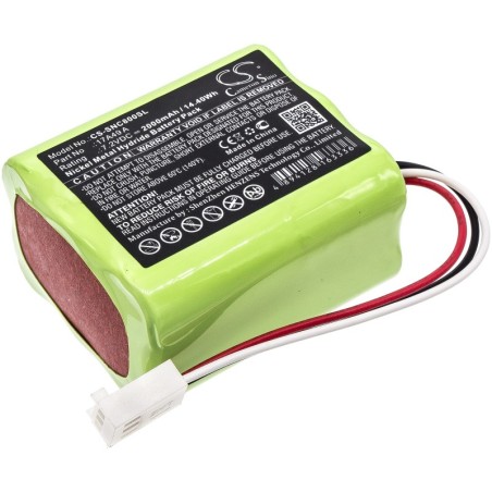 Batterie pour Sencore 17A49 A (2000 mAh/14.4 Wh, 7.2 V)