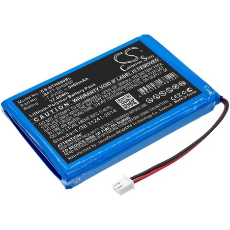 Batterie pour Siglent SHS-BAT (5000 mAh/37 Wh, 7.4 V)