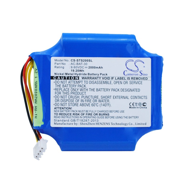 Batterie pour ShinewayTech S20B (2000 mAh/19.2 Wh, 9.6 V)